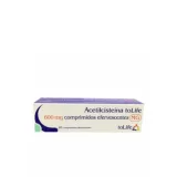 Acetilcisteína Liboran MG, 600 mg Recipiente para comprimidos 20 Unidade(s) Comp eferv