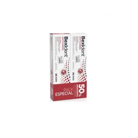 ISDN Bexident Anticáries Pasta Dentífrica 75ML DESC50% 2ªUD - Pasta dentrífica de uso diário com tripla ação anticárie