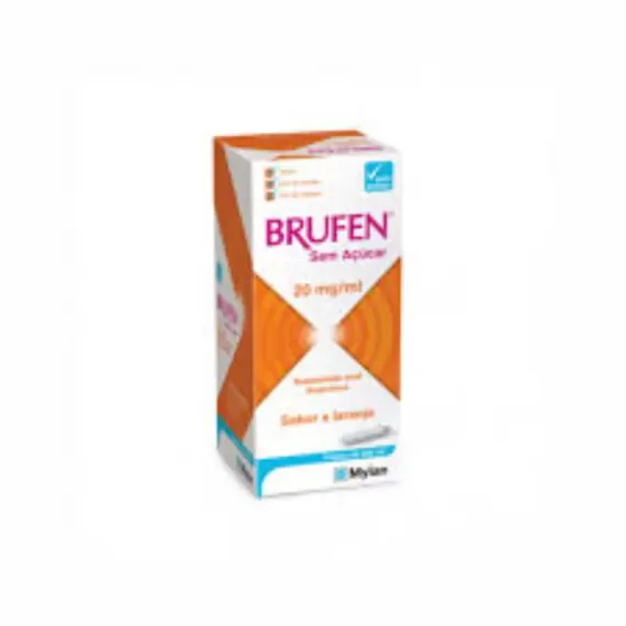 Brufen Sem Açúcar , 20 mg/ml Frasco 200 ml Susp oral
