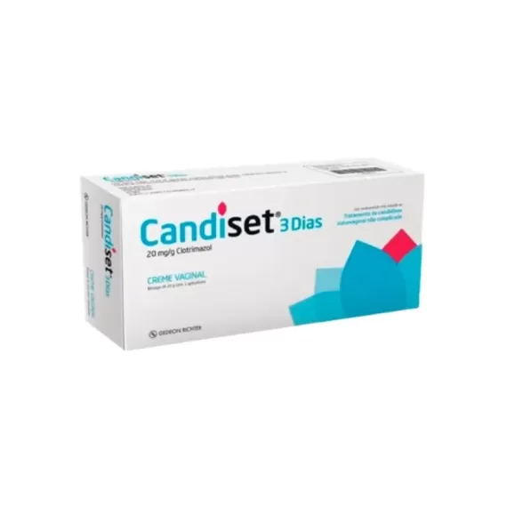 Candiset 3 dias , 20 mg/g Bisnaga 20 g Cr vag