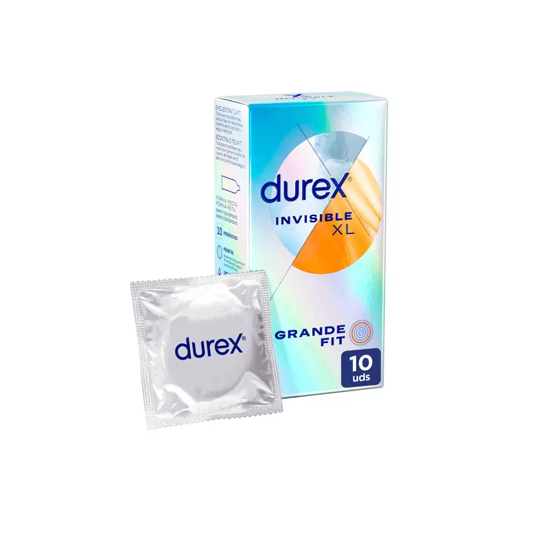 Durex Preservativos Invisible XL