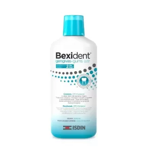 ISDIN Bexident Gengivas Uso Diário 500ML 20SC - Colutório de uso diário para gengivas frágeis. Com CPC+Cymenol.