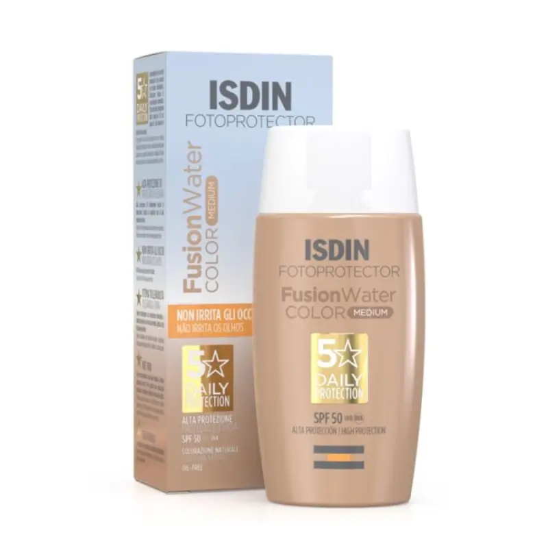 ISDIN FOTOPROTECTOR FUSION WATER COLOR MEDIUM SPF50 50ML