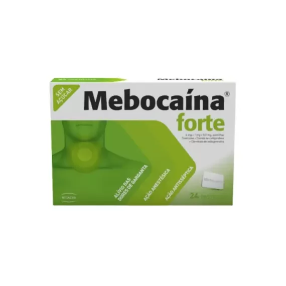 Mebocaína Forte, 4/1/0,2 mg x 24 pst