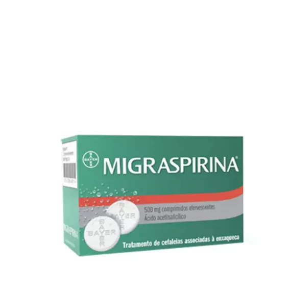 Migraspirina , 500 mg Fita termossoldada 12 Unidade(s) Comp eferv