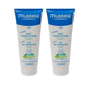 Mustela Bebé Duo Champô 2 em 1 Cabelo Corpo 2 x 200 ml