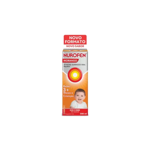 Nurofen Morango 20 mg/ml Suspensão Oral