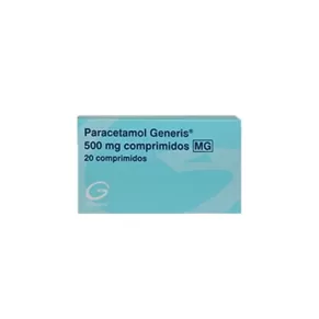 Paracetamol Generis MG, 500 mg Blister 20 Unidade(s) Comp