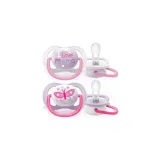 Philips Avent Ult Air Hap Chup 0-6M Girl X2