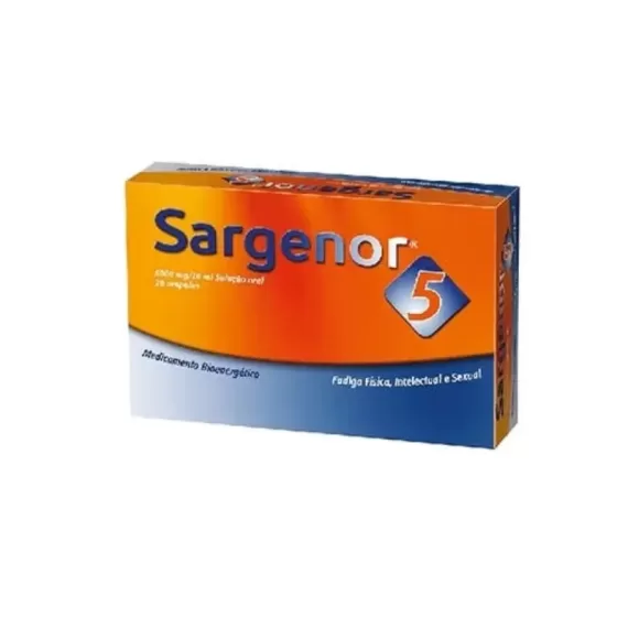 Sargenor 5, 5000 mg/10 mL x 20 amp beb