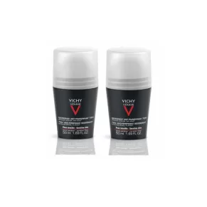 Vichy Homme Deo Roll On 72H Duo+Desc