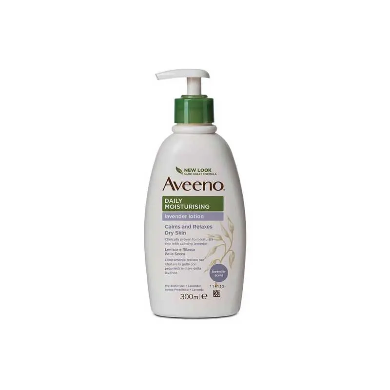AVEENO DAILY MOISTURISING LOÇÃO CORPORAL LAVANDA 300mL