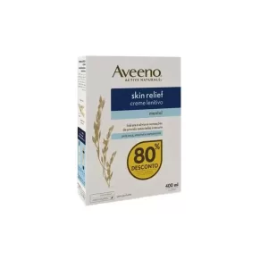 AVEENO SKIN RELIEF CREME LENITIVO MENTOL PROMO 2x200mL