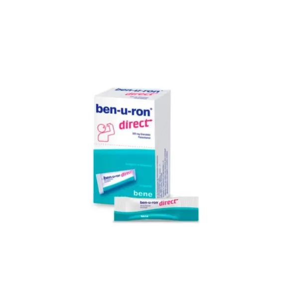 Ben-u-ron direct , 500 mg 10 Saqueta Granul