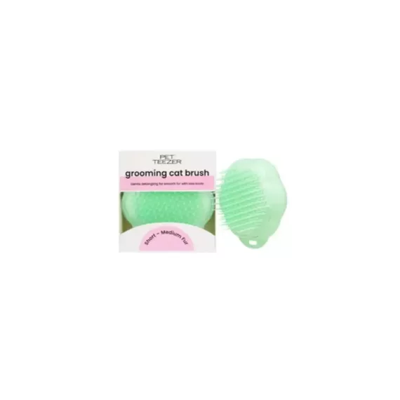 Pet Teezer Cat Brush Green (verde)