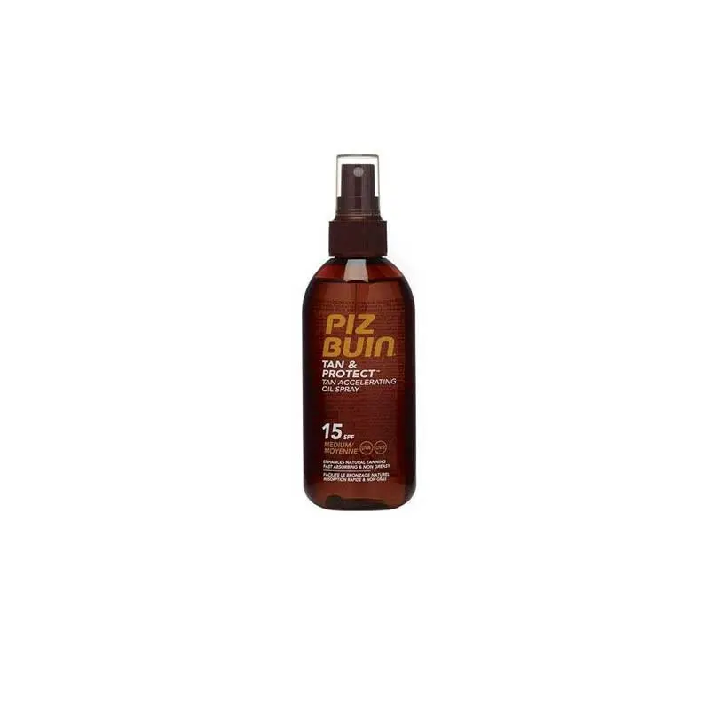 PIZ BUIN TAN & PROTECT FPS15 ÓLEO SPRAY ACELERADOR DE BRONZEADO 150mL